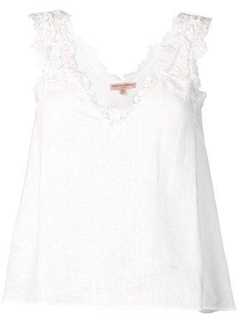 lace detail cami top