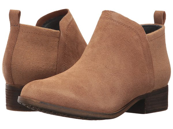 TOMS - Deia Bootie (Toffee Suede/Wool) Women's Boots