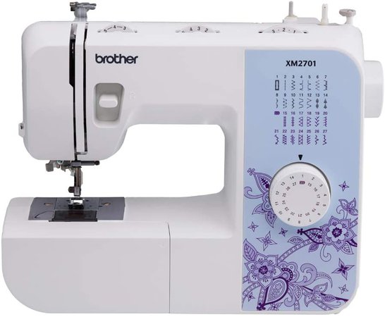 Amazon.com: Brother XM2701 Sewing Machine, Lightweight, Full Featured, 27 Stitches, 6 Included Feet
