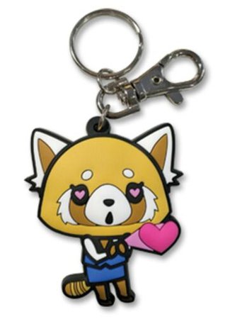 Officially Licensed Aggretsuko In Love PVC Keychain! 699858482511 | eBay