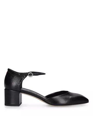 Assembly 45mm Magda Nappa Leather Heels in Black | Lyst