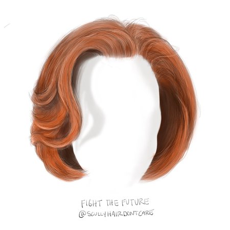 Dana Scully FTF hair