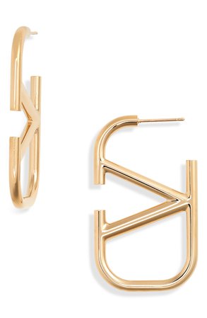 Valentino VLOGO Huggie Earrings | Nordstrom