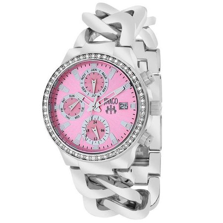 Watches | Shop Women's Pink Quartz Watch at Fashiontage | JV1248