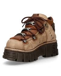 newrock shoes brown - Google Search
