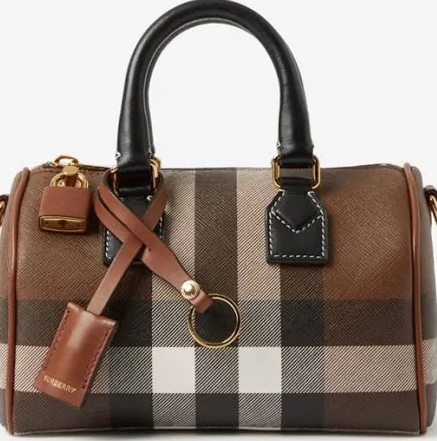 black and brown purse