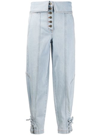 Ulla Johnson Kingston Cropped Jeans Ss20 | Farfetch.com