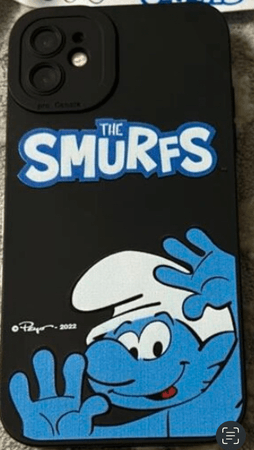smurfs phone case