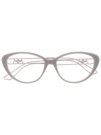 Balenciaga Eyewear Cat Eye Glasses Aw20 | Farfetch.Com