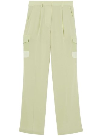 Burberry mid-rise cargo trousers - FARFETCH