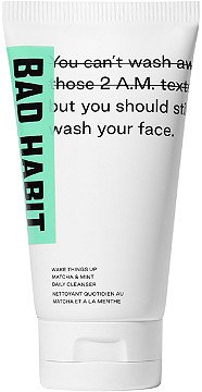 BAD HABIT Wake Things Up Matcha & Mint Daily Cleanser | Ulta Beauty