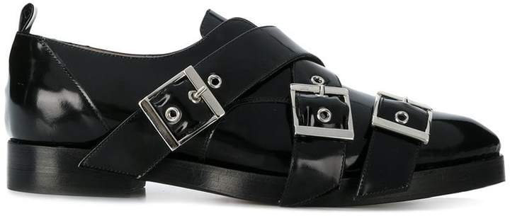 buckled Derby shoes