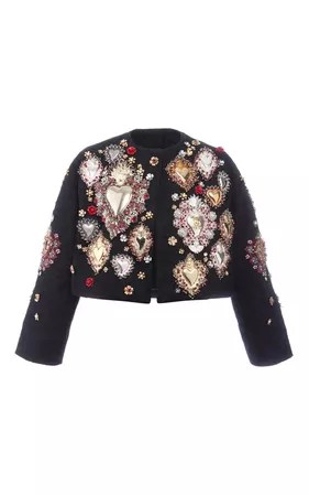 DOLCE&GABBANA : SS2015 Sacred Heart Embellished Brocade Jacket | Sumally