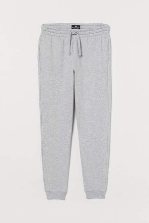 Regular Fit Sweatpants - Gray
