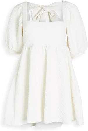 Free People Women's Violet Mini Dress, White, Large at Amazon Women’s Clothing store