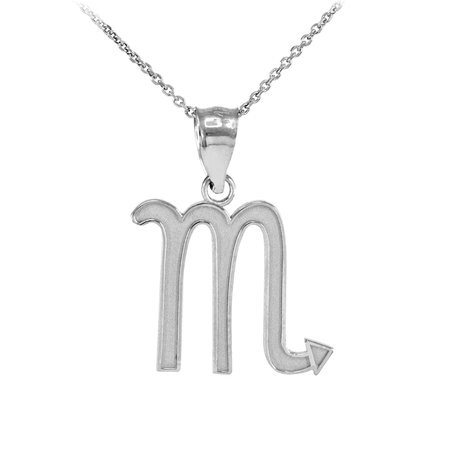 scorpio zodiac necklace astrology