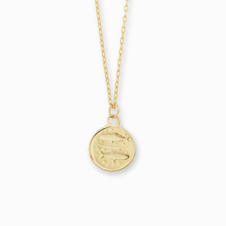 Zodiac Coin Pendant - Pisces – TheManiaManiaStore