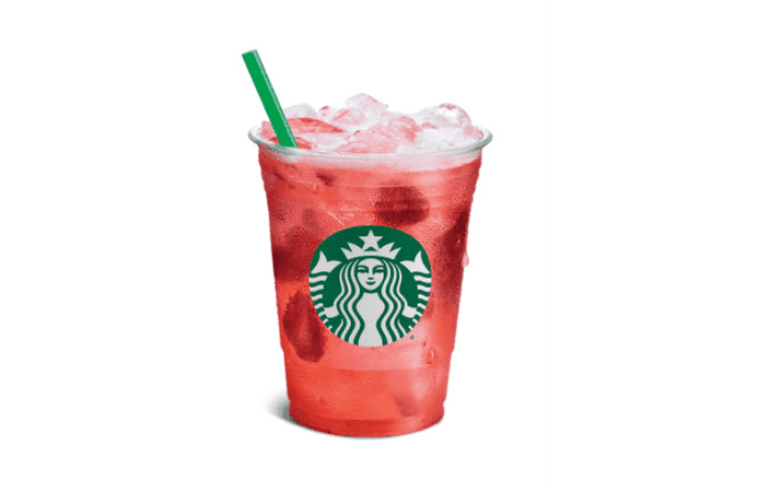 Starbucks strawberry açaí lemonade