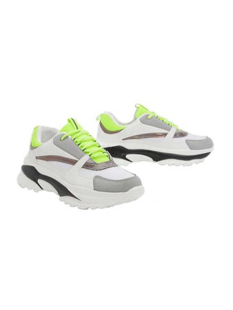 Light’s Out Neon Chunky Sneakers | Shop Clothes at Nasty Gal!