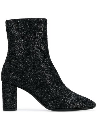 Saint Laurent 'Glitter Sprinkled' ankle boots $767 - Buy Online AW18 - Quick Shipping, Price
