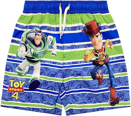 Amazon.com: Toddler Boy Toy Story Swim Trunk Swimsuit Boardshort Board Short 4T: Clothing