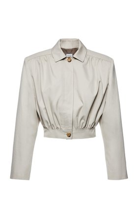 Ipswich Cropped Cotton Jacket by Magda Butrym | Moda Operandi