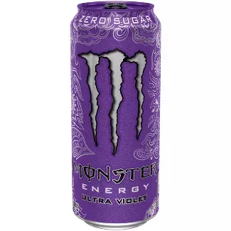 Monster Energy, Ultra Violet - 16 Fl Oz Can : Target