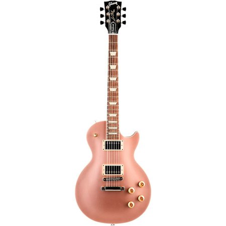 Rose Gold Bass Guitar 1