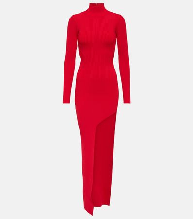 Crepe Gown in Red - David Koma | Mytheresa
