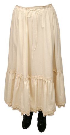 Classic Cotton Petticoat - Natural