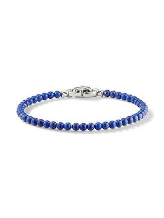 Shop David Yurman Spiritual Beads Lapis Lazuli Bracelet | Saks Fifth Avenue