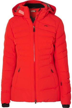 Kjus - Duana Quilted Down Ski Jacket - Red