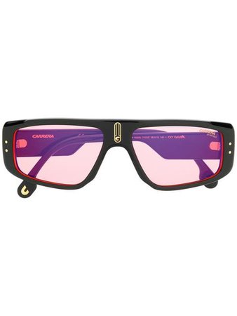 Carrera rectangular frame sunglasses