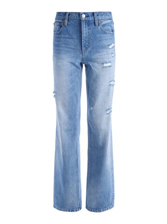 Amazing Low Rise Boyfriend Jean In Pasadena Blue | Alice And Olivia