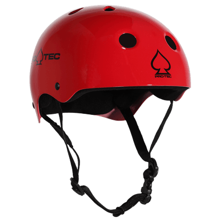 Pro-Tec Classic Skate Helmet - Gloss Red | Pro-Tec Helmets
