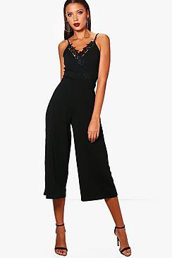Tall Lucy Lace Front Jumpsuit