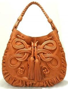 Gorgeous copper brown bag
