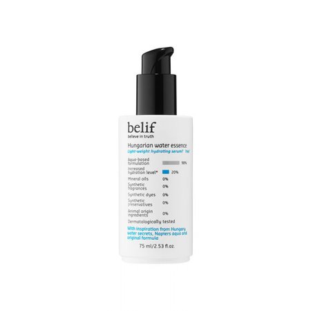 Hungarian water essence belif prescribes to the following core values, which are part of our centuries-old heritage in high quality formulas, efficacy and customer service.