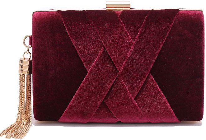 Amazon.com: Women's Evening Clutch Bag Stain Fabric Bridal Purse for Wedding Prom Night out Party : Clothing, Shoes & Jewelry
