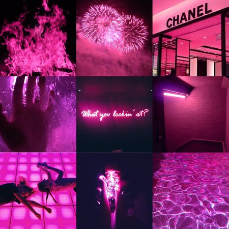 neon pink aesthetic - Google Search