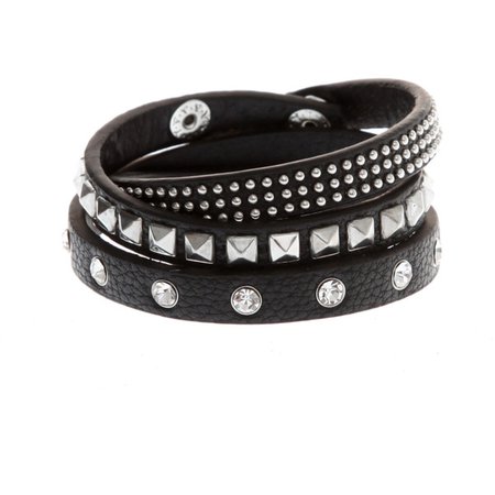 black bracelets polyvore - Pesquisa Google