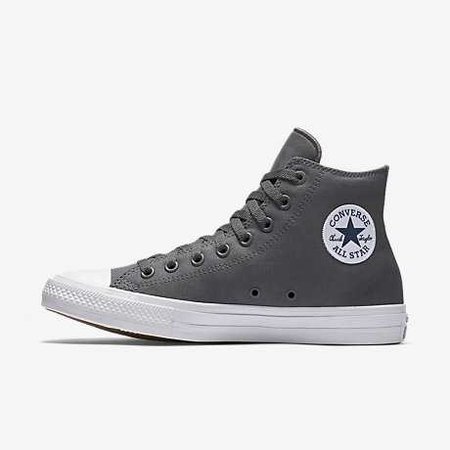 Grey Converse (High-Tops)