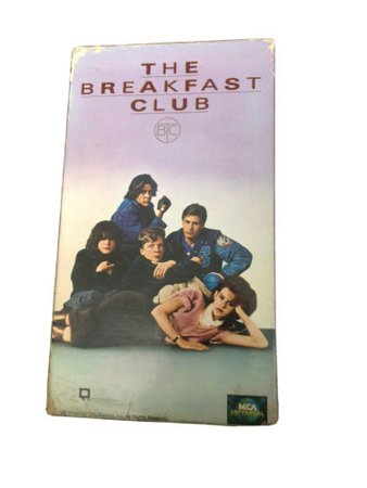 The Breakfast Club (VHS, 1985) 96898016735 | eBay