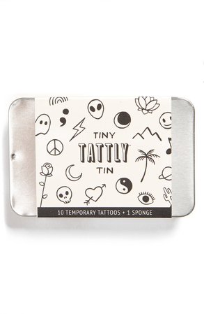 Tattly Tiny Flash Art Tin Temporary Tattoo Set | Nordstrom