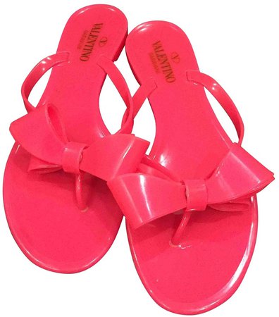 Pink Plastic Sandals