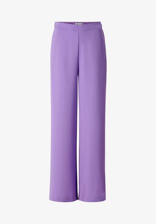 Rich & Royal MIT ELASTISCHEM BUND - Pantalones - plum purple/morado - Zalando.es