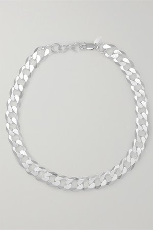 Loren Stewart | XL silver necklace | NET-A-PORTER.COM