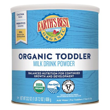 Earth's Best Organic Toddler Formula Vanilla Powder - 23.2oz : Target