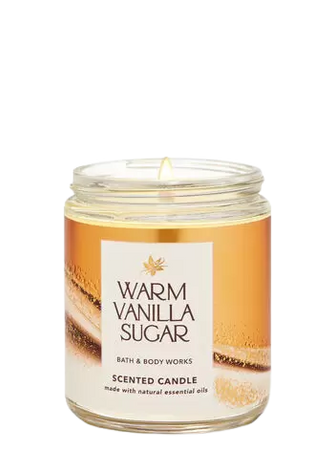 Bath & Body Works Warm Vanilla Sugar CANDLE