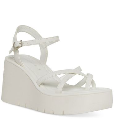 Madden Girl Vault Strappy Platform Wedge Sandals & Reviews - Sandals - Shoes - Macy's